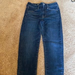 Size 2 American Eagle Darkwash Skinny Jeans